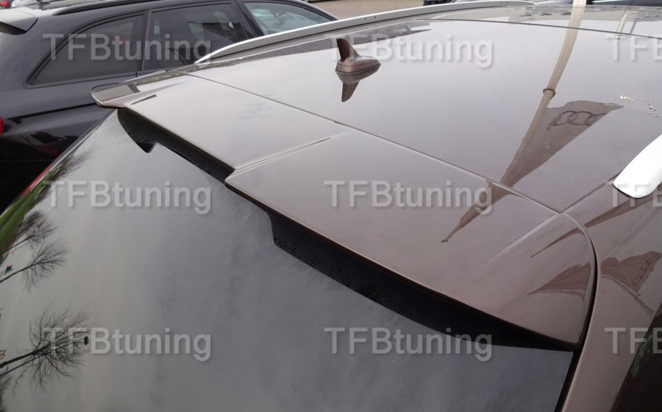 Eleron luneta portbagaj AUDI A4 B8 RS4 AVANT TUNING