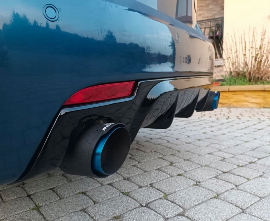Difuzor bara spate fusta lip spoiler SAAB 93 9-3 AERO 2006+ SEDAN CABRIO COMBI BREAK TFB TUNING