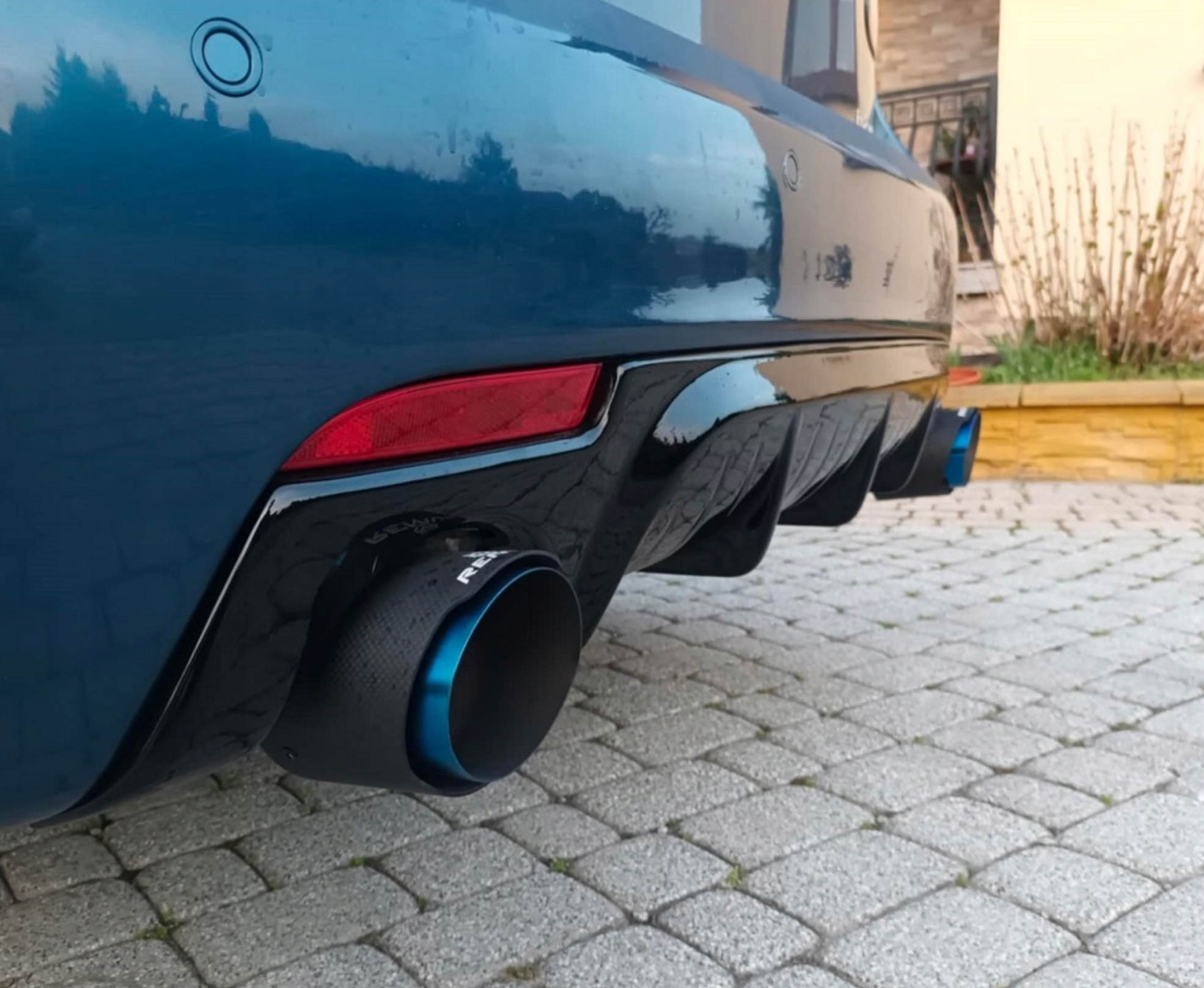 Difuzor bara spate fusta lip spoiler SAAB 93 9-3 AERO 2006+ SEDAN CABRIO COMBI BREAK TFB TUNING