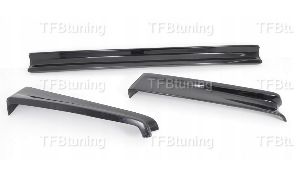 Prelungire bara spate fusta spoiler lip MERCEDES W124 C124 A124 SEDAN COUPE CABRIO TFB TUNING