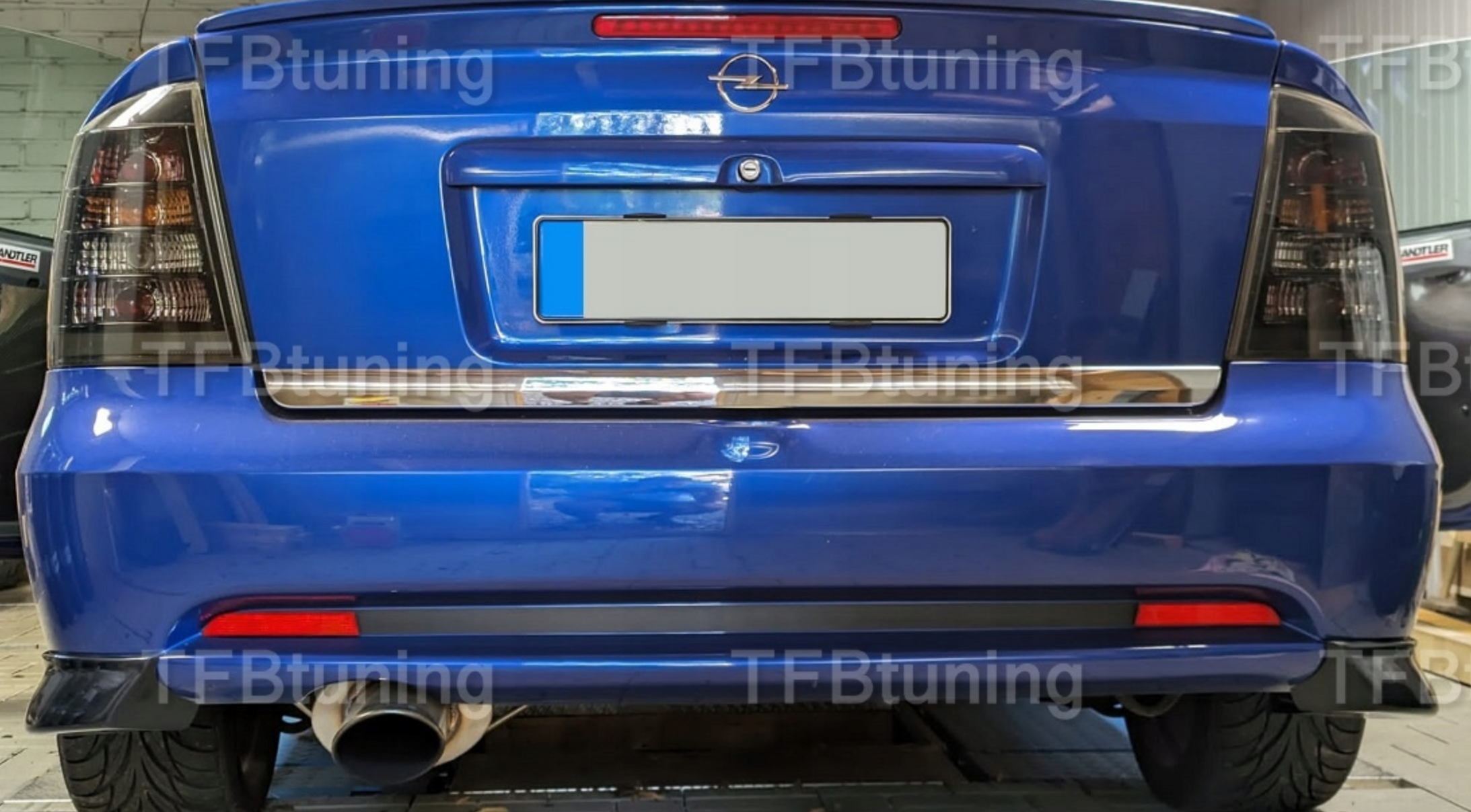 Flapsuri fusta lip spoiler bara spate coltare OPEL ASTRA G COUPE CABRIO TFB TUNING