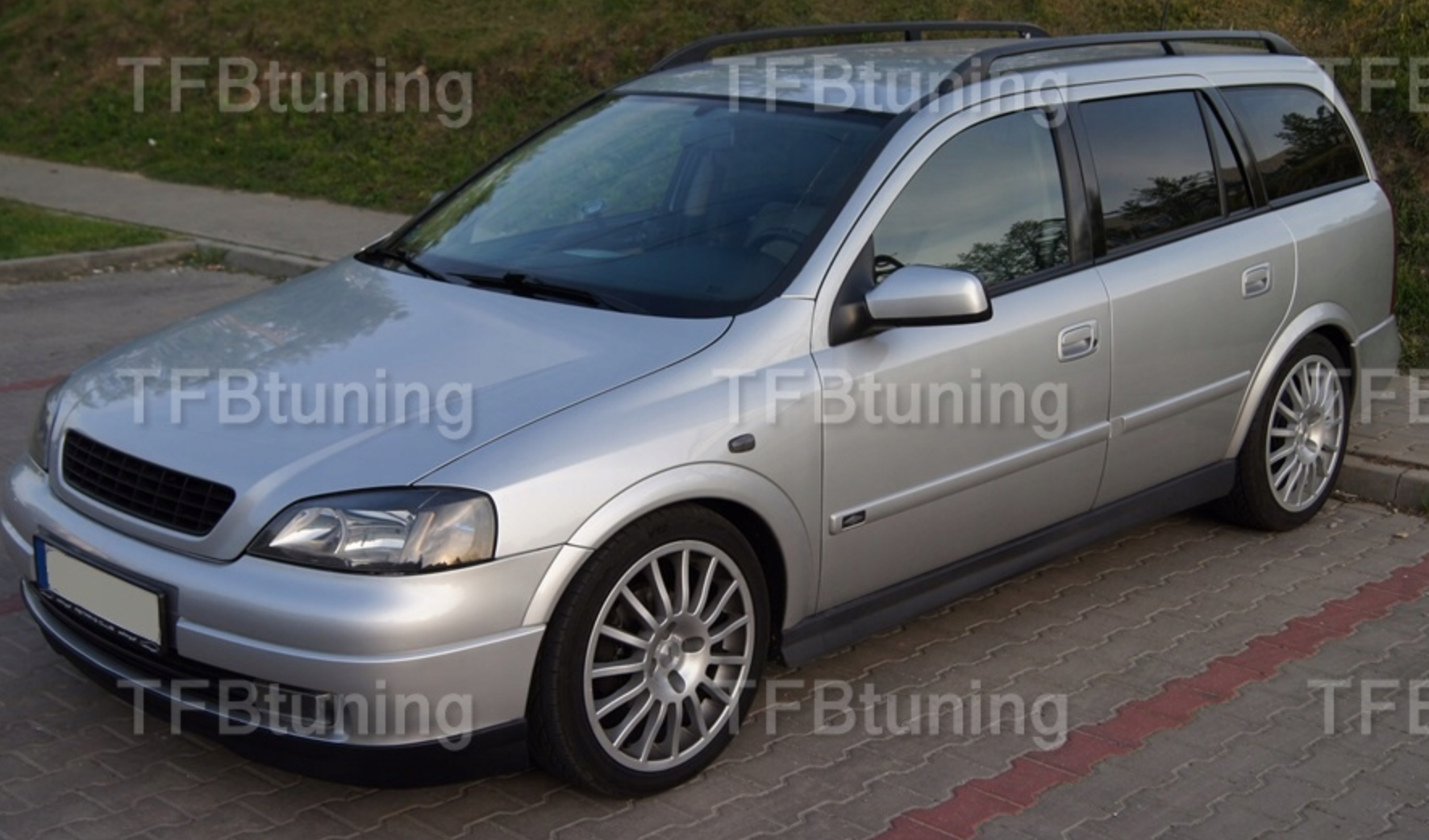 Prelungire bara fata fusta spoiler lip OPEL ASTRA 2 G COUPE CABRIO BREAK TFB TUNING