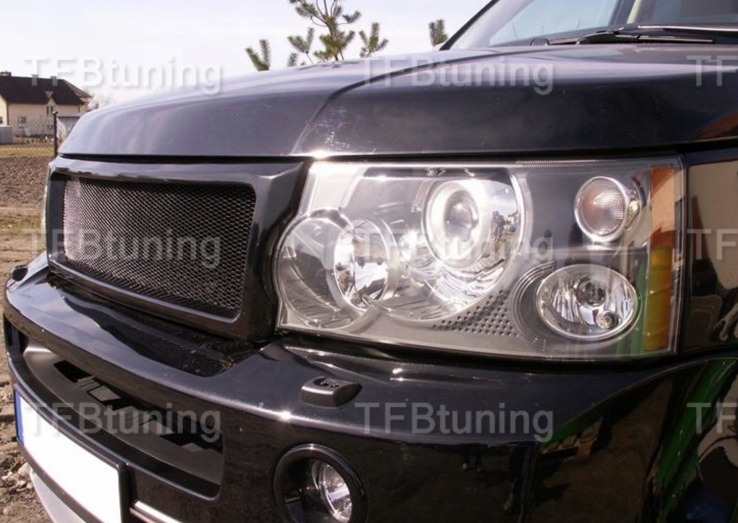 Grila bara fata tuning fara semn LAND ROVER RANGE ROVER Sport 2005-2009 TFB TUNING