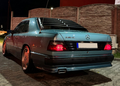 Prelungire bara spate fusta lip spoiler Mercedes Benz W124 TFB TUNING
