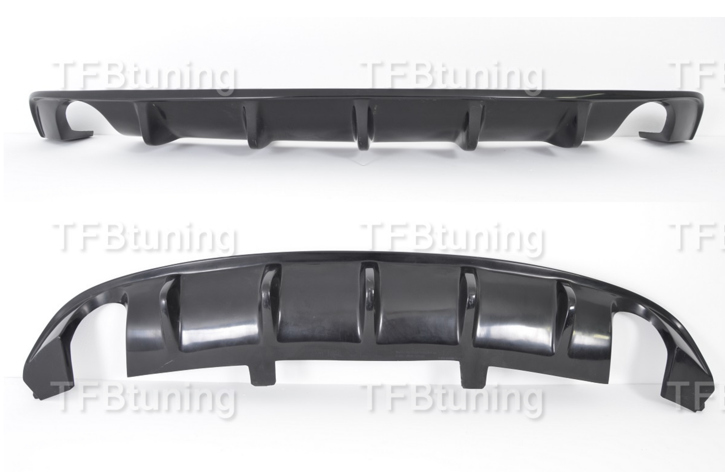 Difuzor prelungire bara spate fusta lip spoiler AUDI A4 B9 SLINE 2015-2019 SEDAN AVANT BREAK TFB TUNING