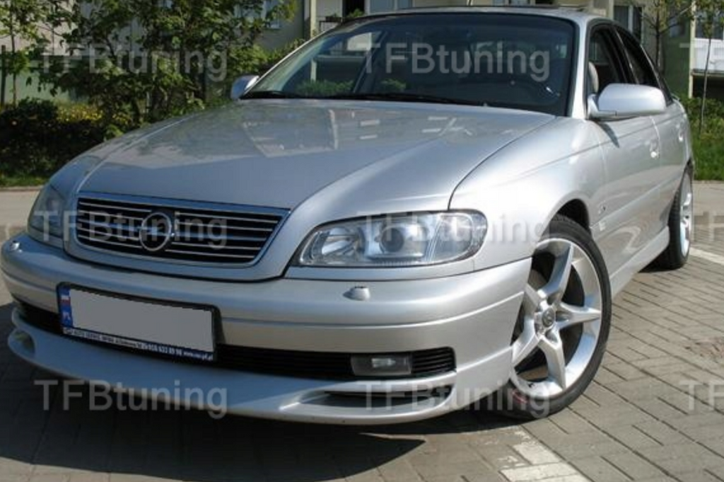 Prelungire bara fata fusta spoiler lip OPEL OMEGA B 1999-2003 TFB TUNING