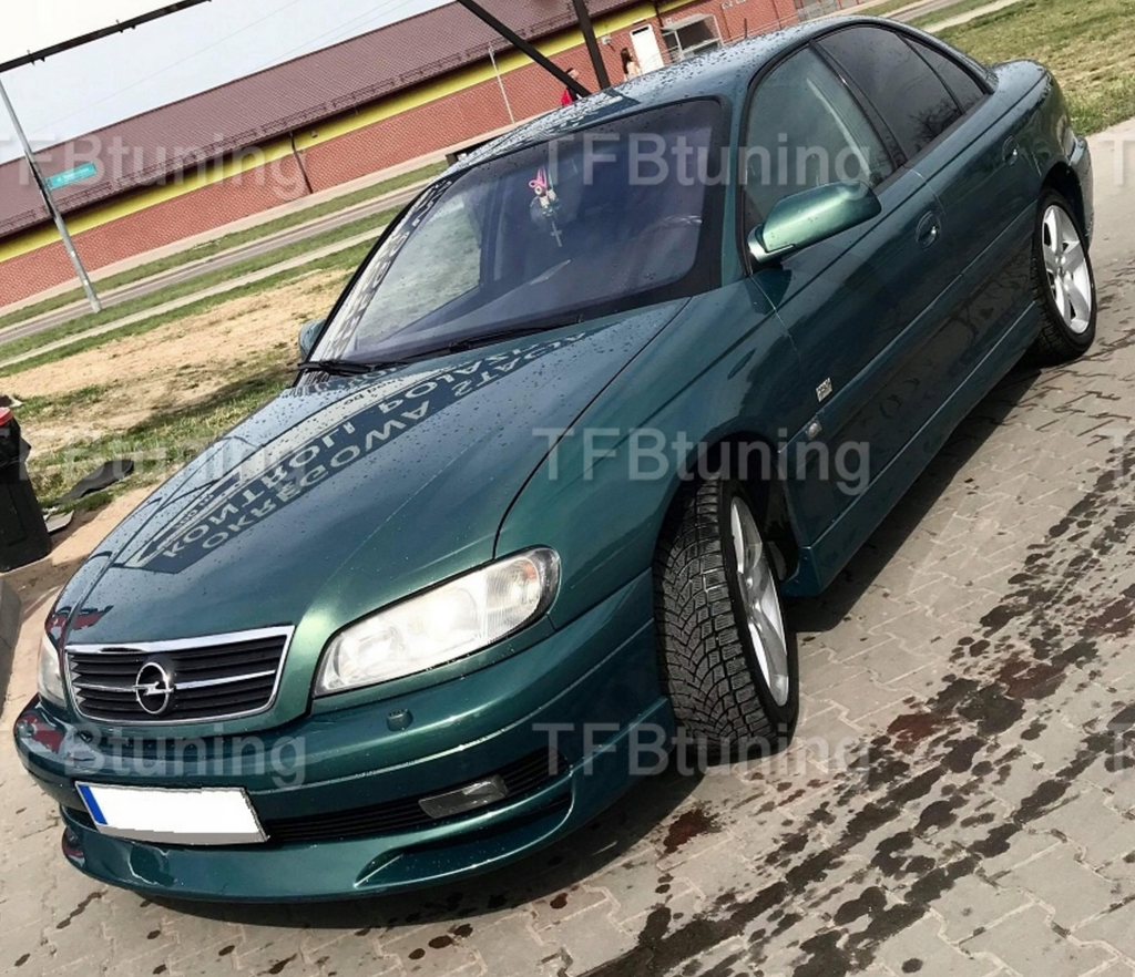 Prelungire bara fata fusta spoiler lip OPEL OMEGA B 1999-2003 TFB TUNING