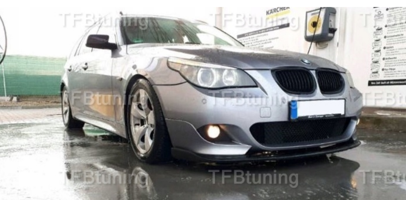 Prelungire bara fata fusta lip spoiler BMW Seria 5 E60 M PACHET TFB TUNING