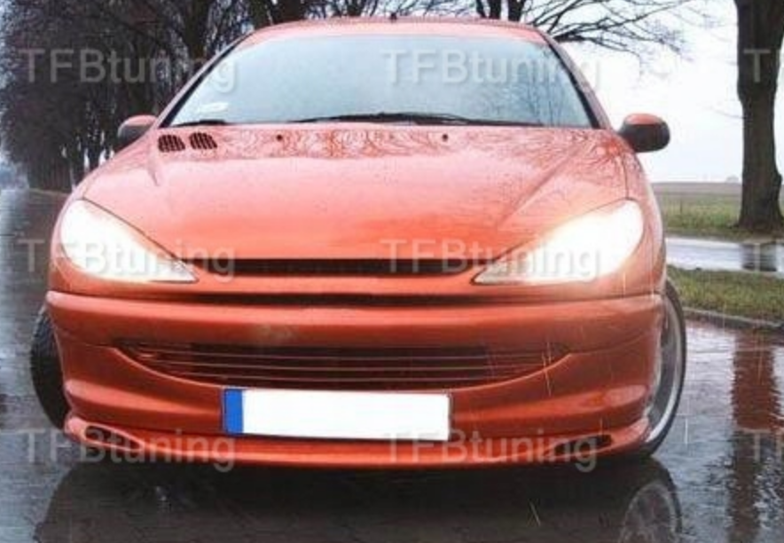 Prelungire bara fata fusta lip spoiler PEUGEOT 206 ver2 TFB TUNING