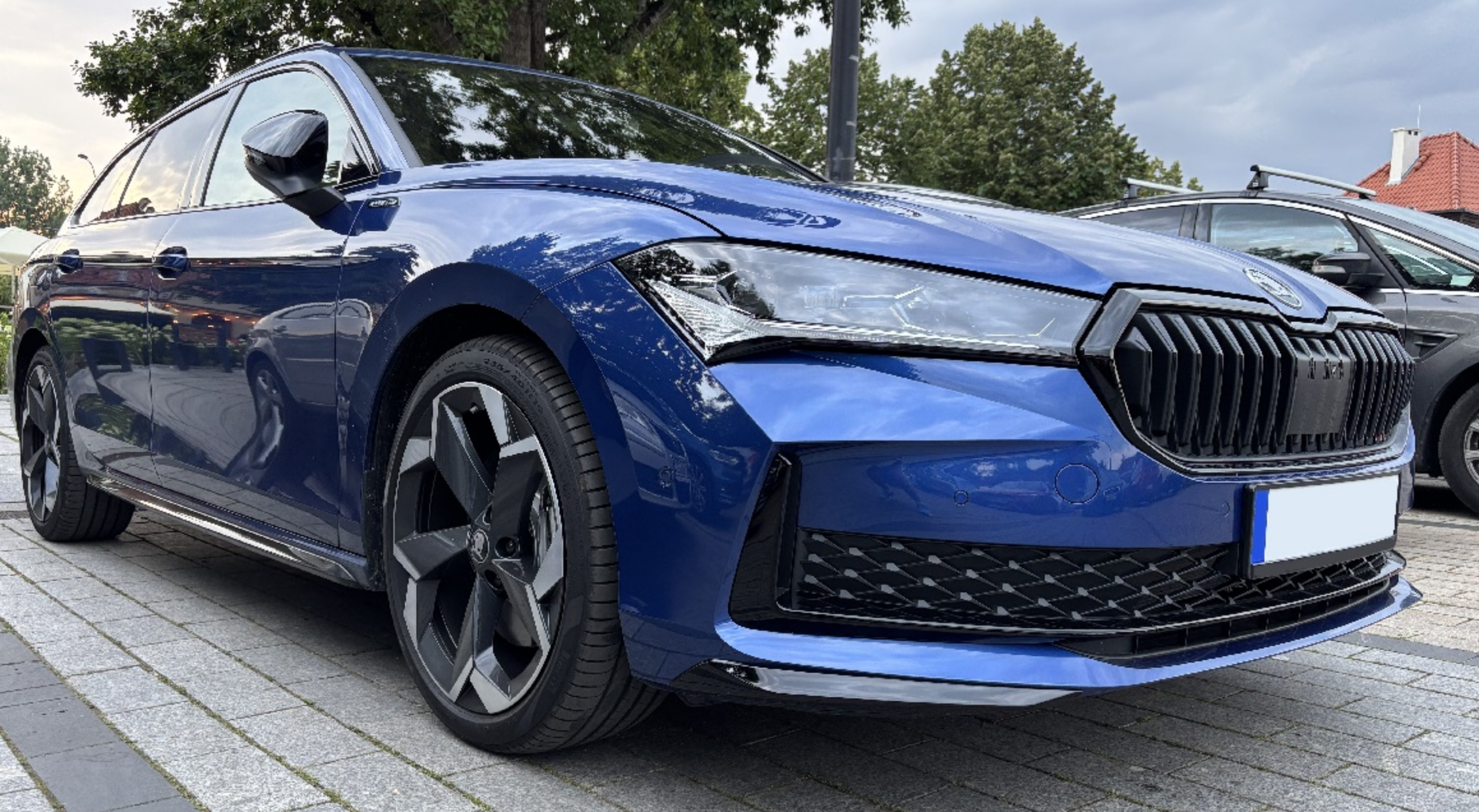 Prelungire fusta lip spoiler flapsuri bara fata SKODA SUPERB 4 TFB TUNING