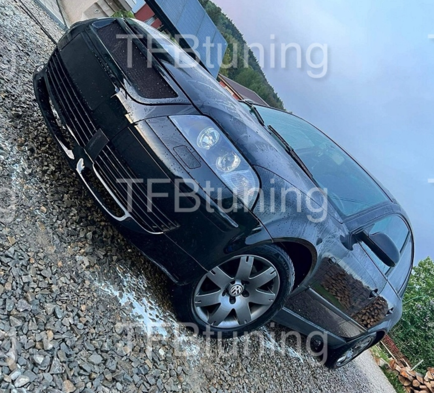 Prelungire bara fata fusta spoiler lip VW PASSAT B5 FL 3BG TFB TUNING
