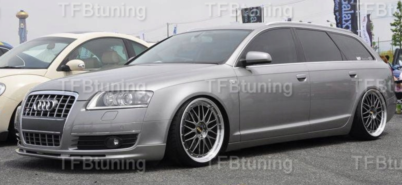 Prelungire bara fata fusta spoiler lip AUDI A6 C6 04-08 TFB TUNING
