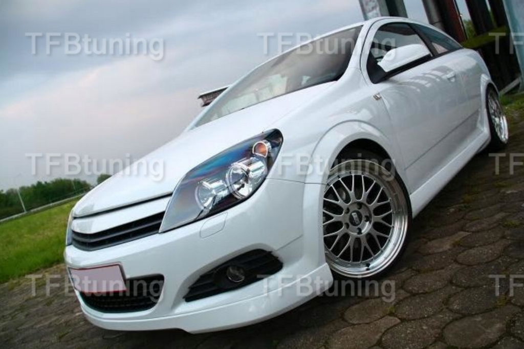 Prelungire bara fata spoiler lip OPEL ASTRA H GTC TWINTOP CABRIO OPC TFB TUNING