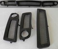 Grila bara fata centrala grila proiectoare AUDI A6 C5 1997-2001 TFB TUNING