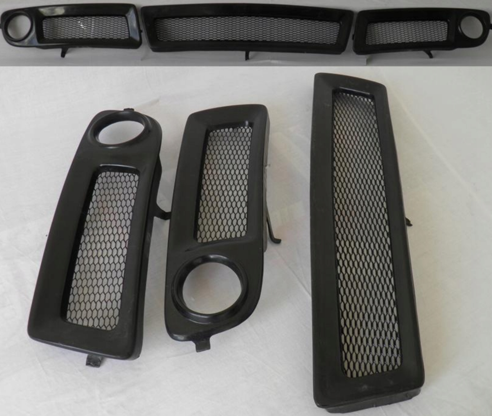 Grila bara fata centrala grila proiectoare AUDI A6 C5 1997-2001 TFB TUNING