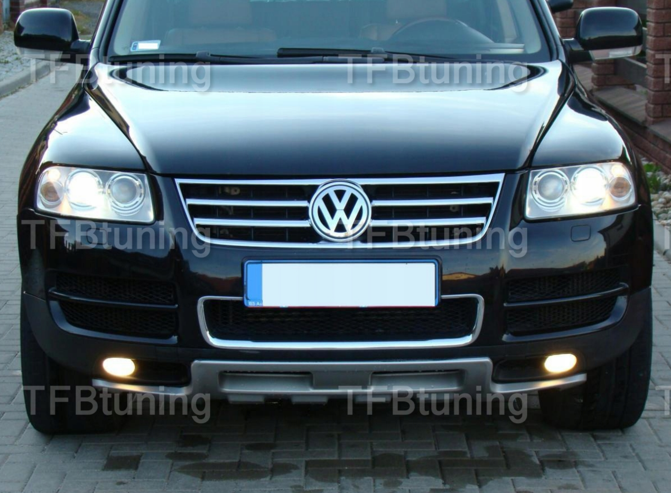 Prelungire bara fata fusta spoiler VW Touareg King Kong R50 Off Road Sport Tuning 2002-2006 ver.1 TFB TUNING