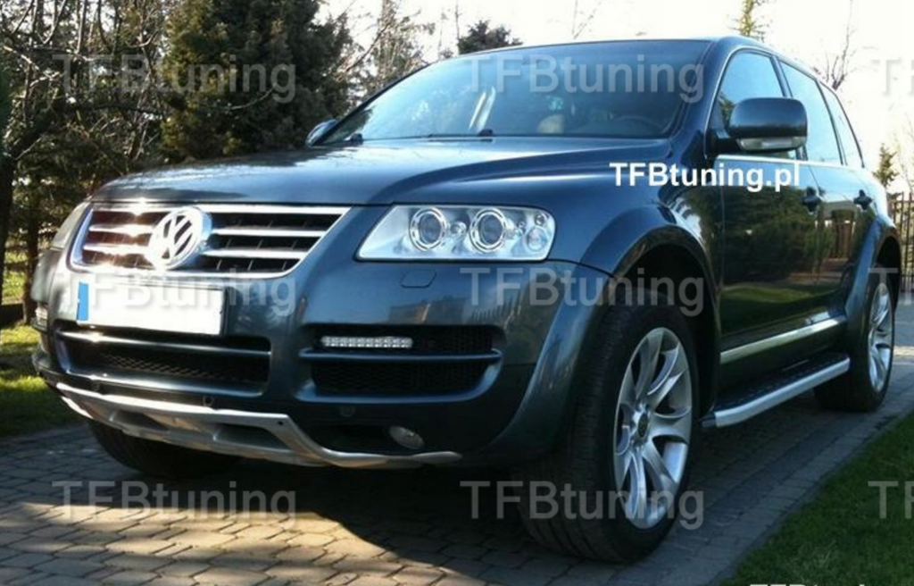 Prelungire bara fata fusta spoiler VW Touareg King Kong R50 Off Road Sport Tuning 2002-2006 ver.1 TFB TUNING