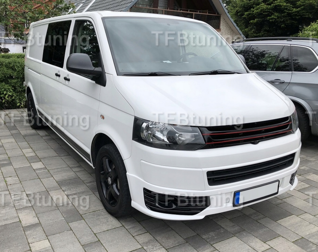 Grila tuning sport VW T5 Transporter Caravelle Multivan Facelift 2010-2015 ver2 TFB TUNING