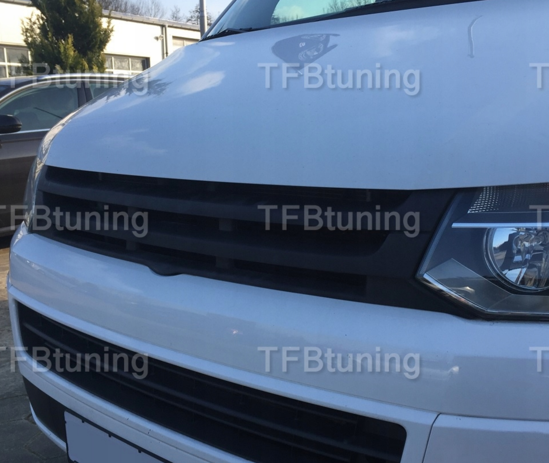 Grila tuning sport VW T5 Transporter Caravelle Multivan Facelift 2010-2015 ver2 TFB TUNING