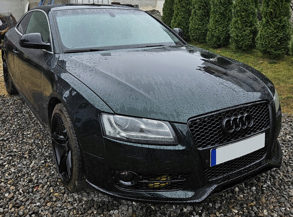 Prelungire bara fata fusta lip spoiler AUDI A5 8T 07-11 SLINE S LINE S5 RS5 TFB TUNING