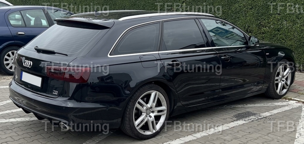 Difuzor bara spate fusta lip spoiler AUDI A6 C7 AVANT BREAK 2011-2014 RS6 TFB TUNING