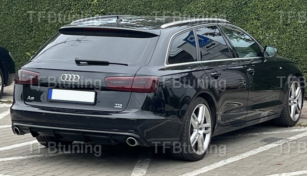 Difuzor bara spate fusta lip spoiler AUDI A6 C7 AVANT BREAK 2011-2014 RS6 TFB TUNING
