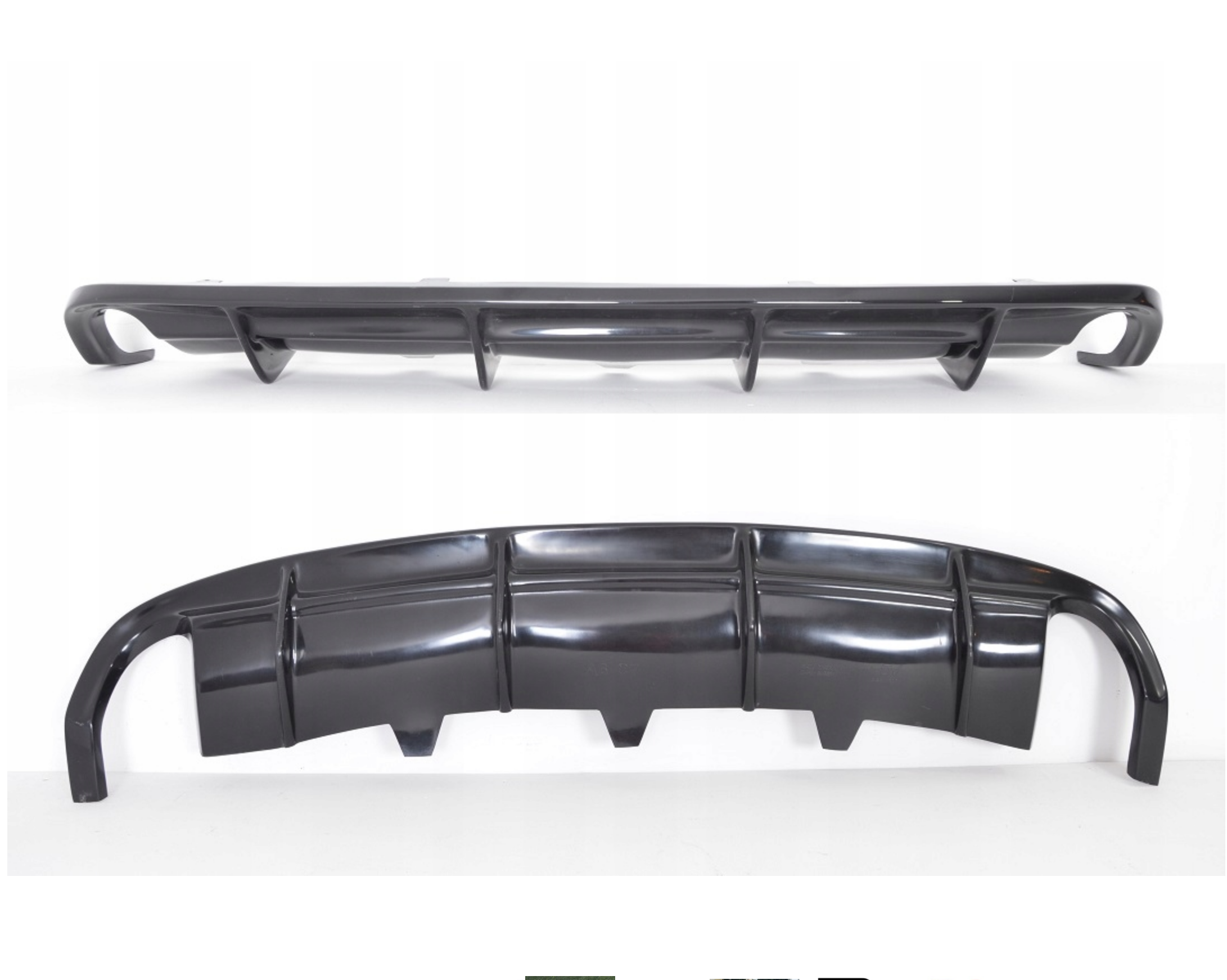 Difuzor bara spate fusta lip spoiler AUDI A6 C7 AVANT BREAK 2011-2014 RS6 TFB TUNING