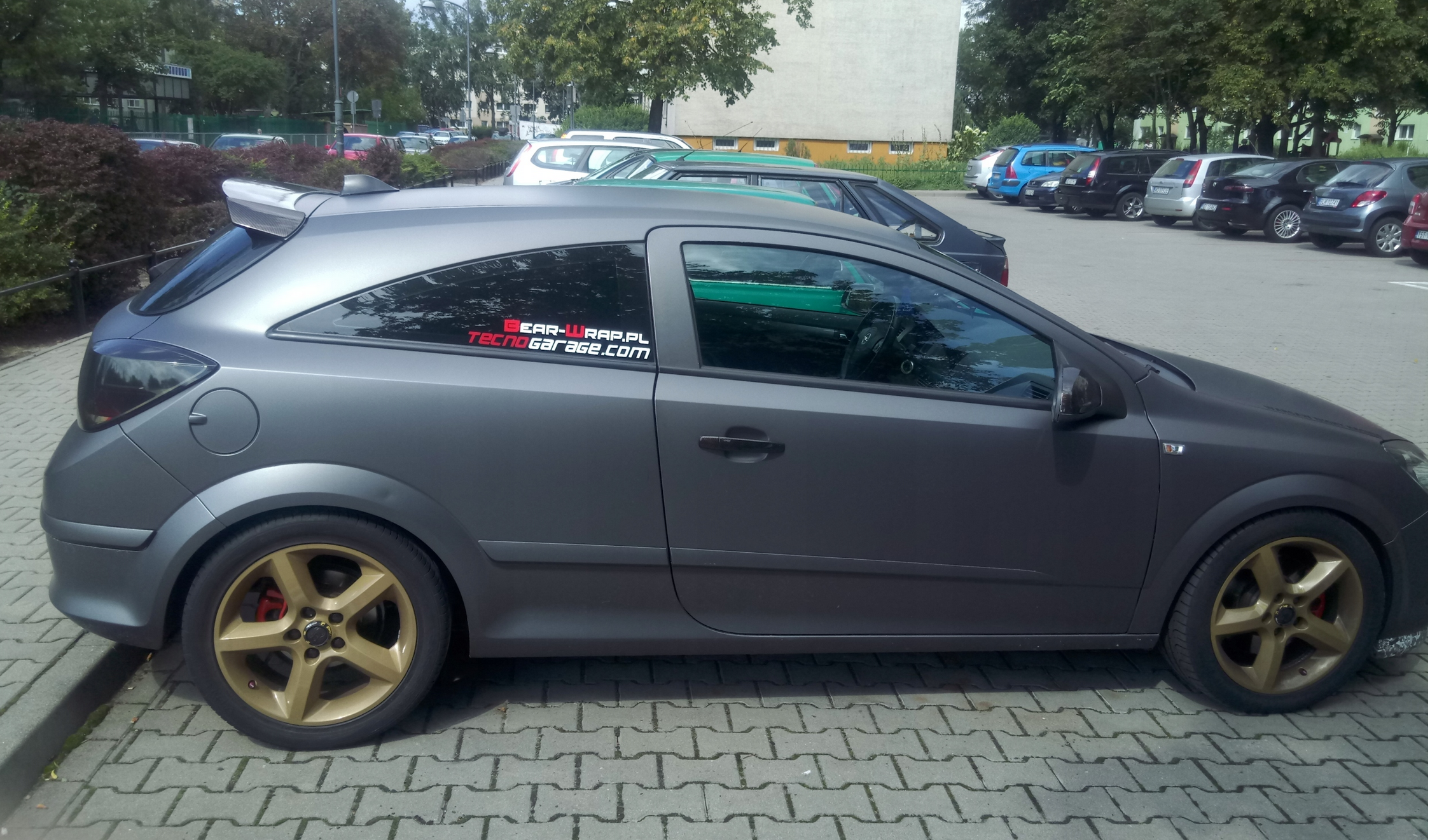 Eleron luneta portbagaj OPEL ASTRA H GTC 3 usi TFB TUNING