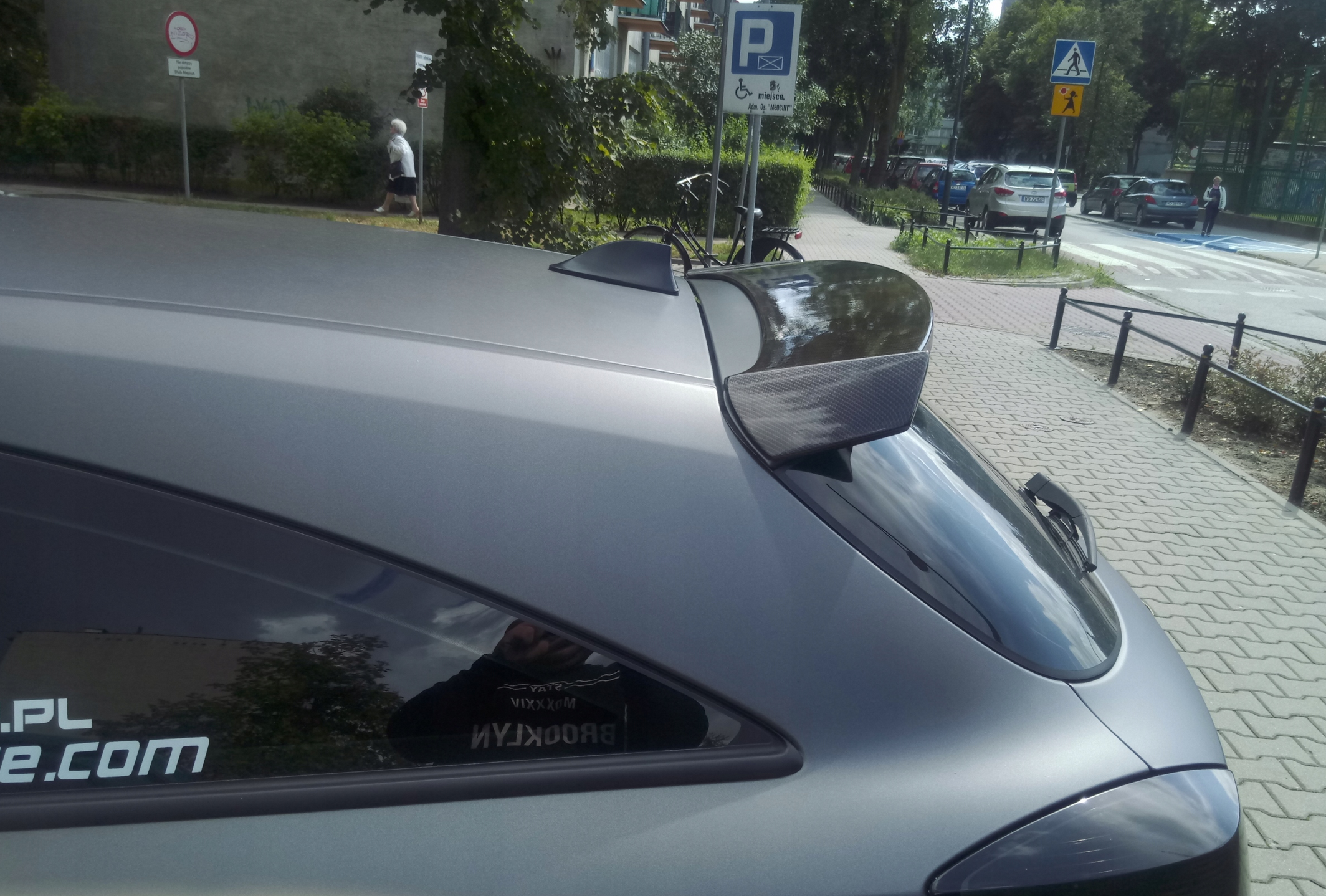 Eleron luneta portbagaj OPEL ASTRA H GTC 3 usi TFB TUNING