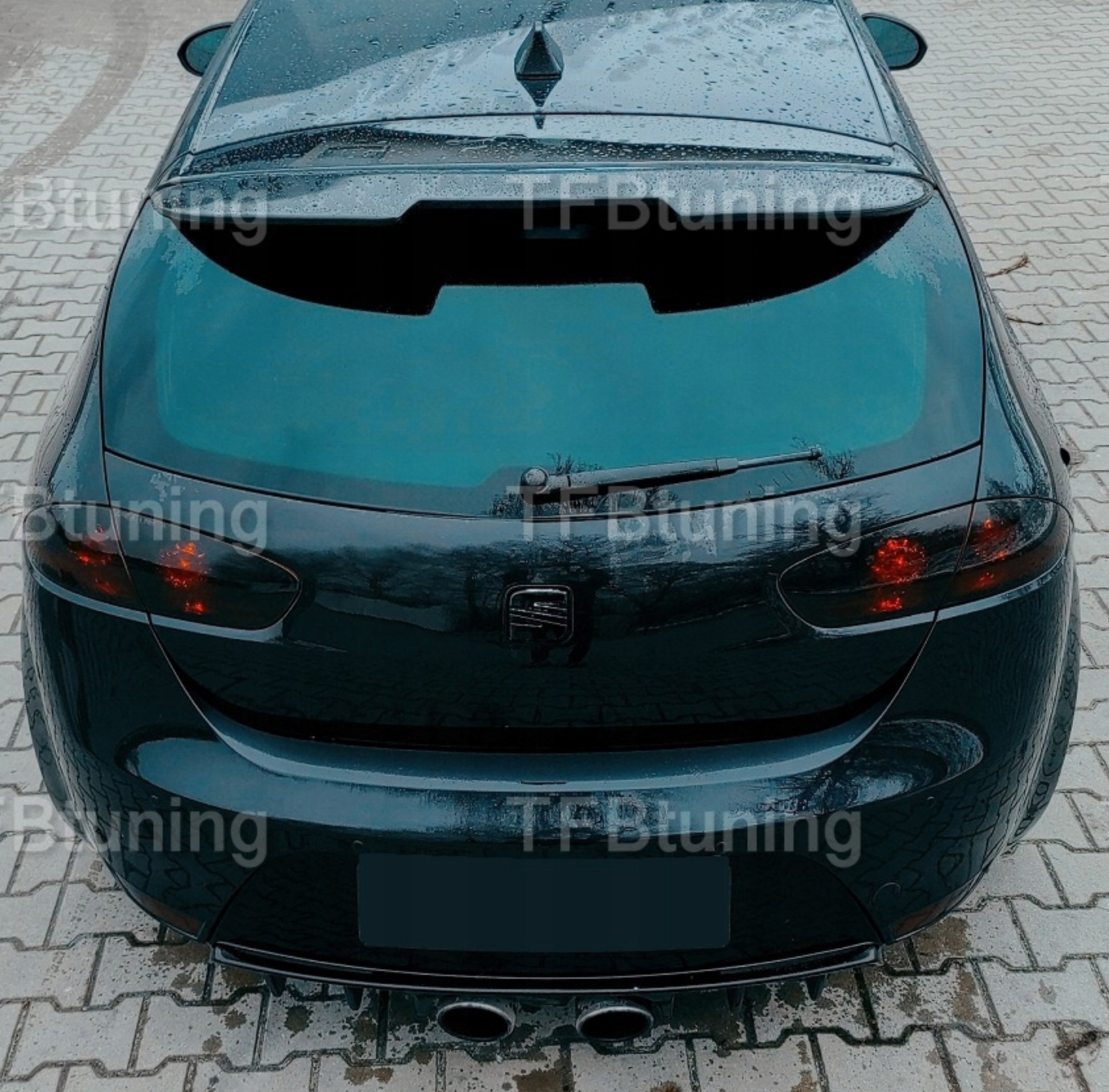 Eleron luneta portbagaj sport SEAT LEON 2 FACELIFT TFB TUNING