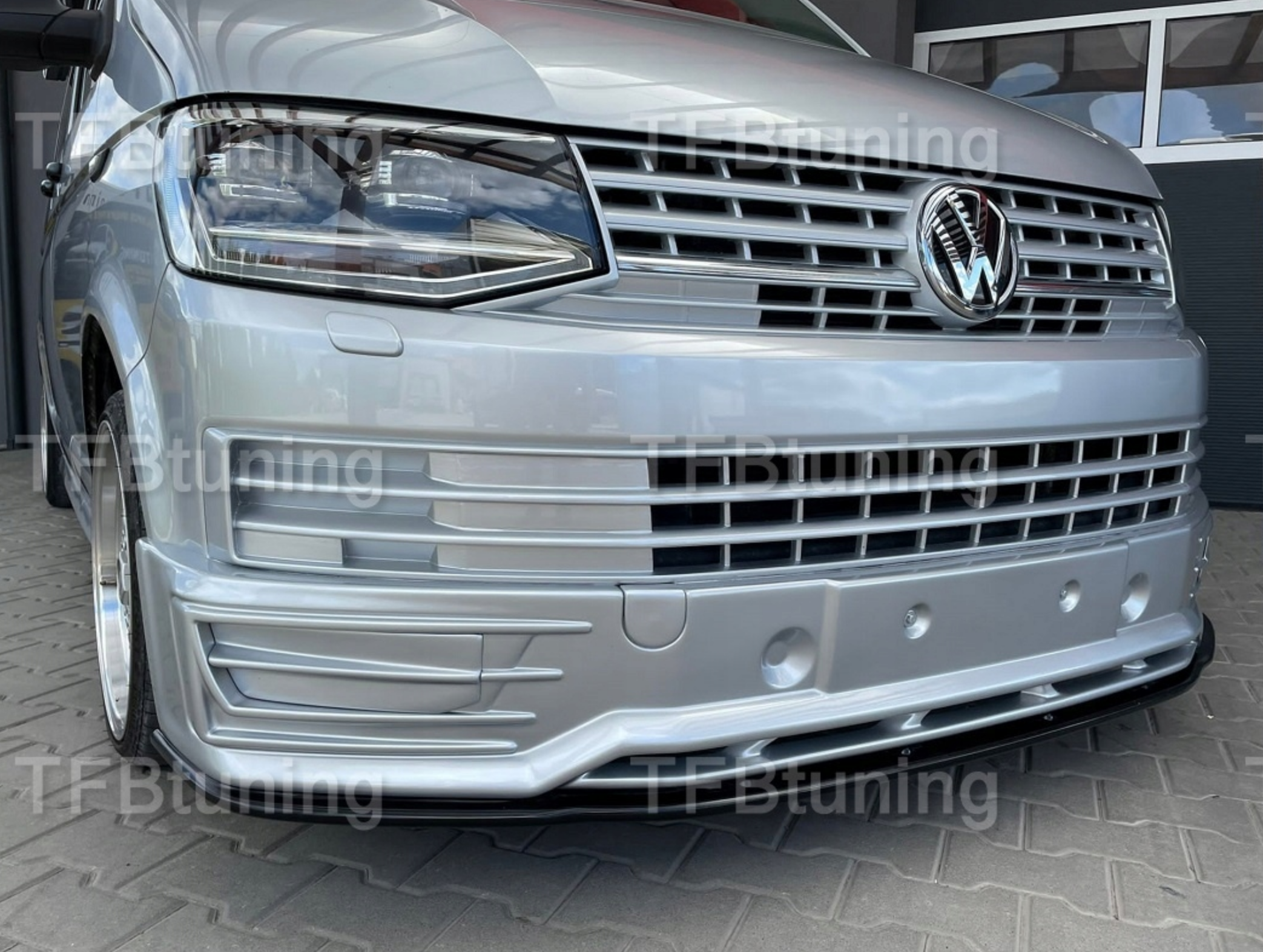 Prelungire bara fata fusta spoiler lip VW T6 SPORTLINE 2015-2019 TFB TUNING