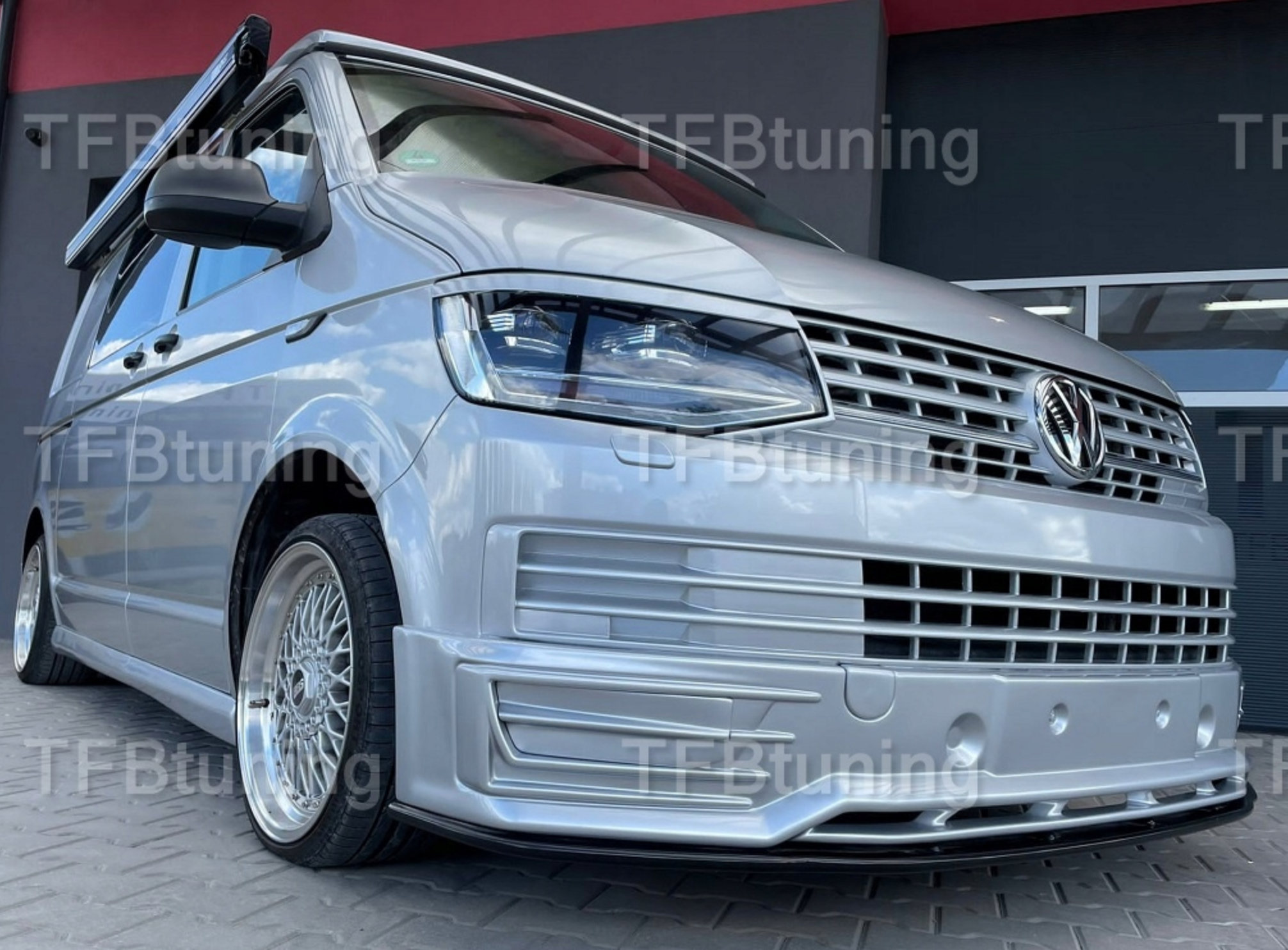 Prelungire bara fata fusta spoiler lip VW T6 SPORTLINE 2015-2019 TFB TUNING