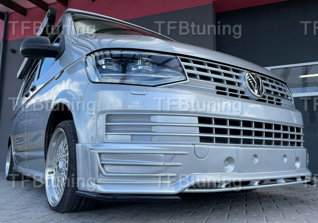Prelungire bara fata fusta spoiler lip flapsuri VW T6 SPORTLINE 2015-2019 TFB TUNING