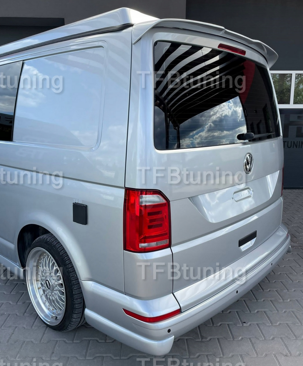 Prelungire bara spate fusta spoiler lip flapsuri VW T6 2015-2019 TFB TUNING