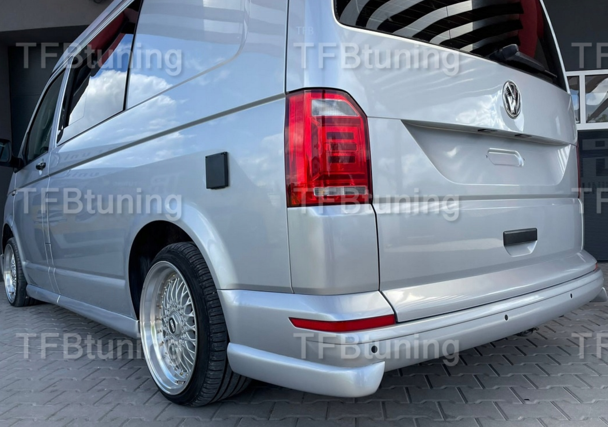 Prelungire bara spate fusta spoiler lip flapsuri VW T6 2015-2019 TFB TUNING