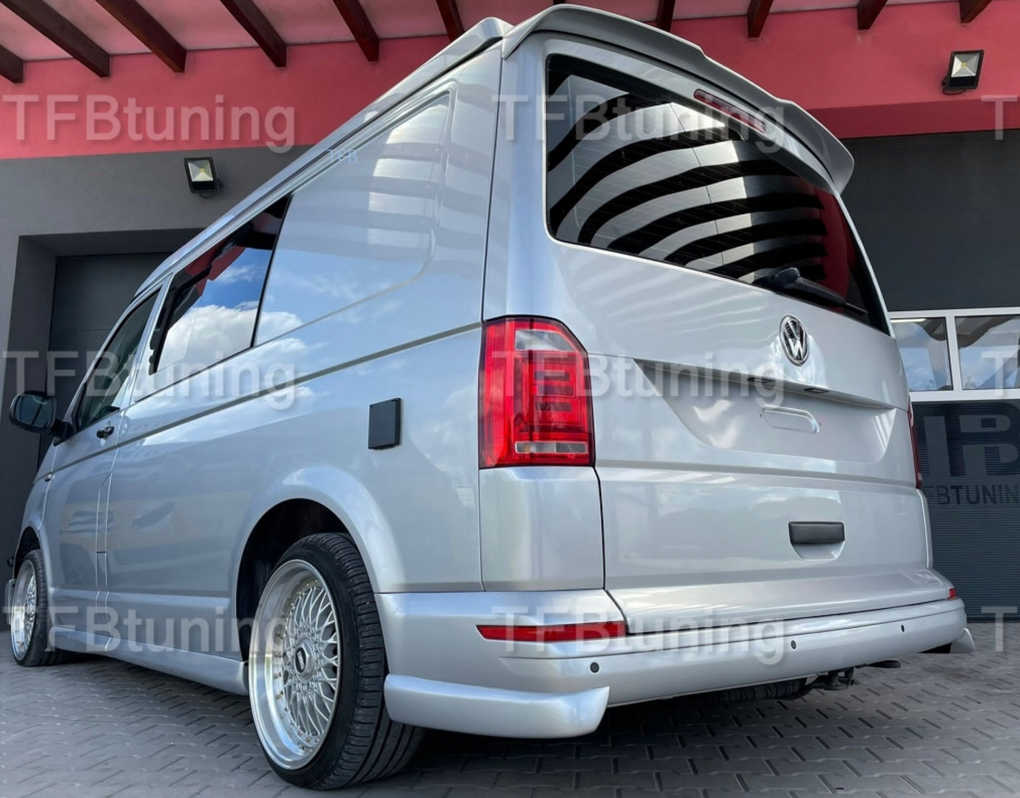 Prelungire bara spate fusta spoiler lip flapsuri VW T6 2015-2019 TFB TUNING