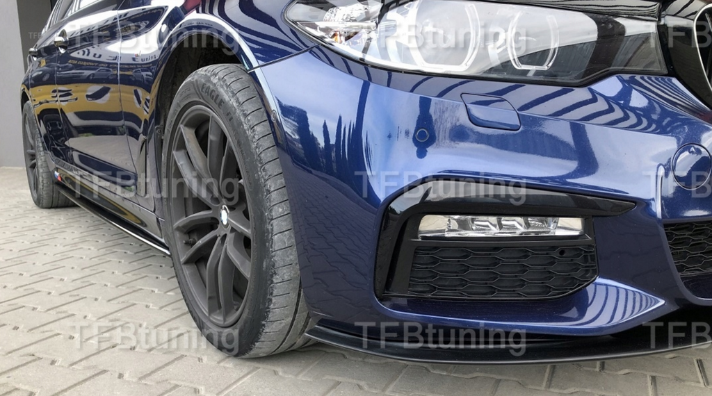 Prelungire bara fata fusta spoiler lip BMW Seria 5 G30 G31 M-PACHET TFB TUNING