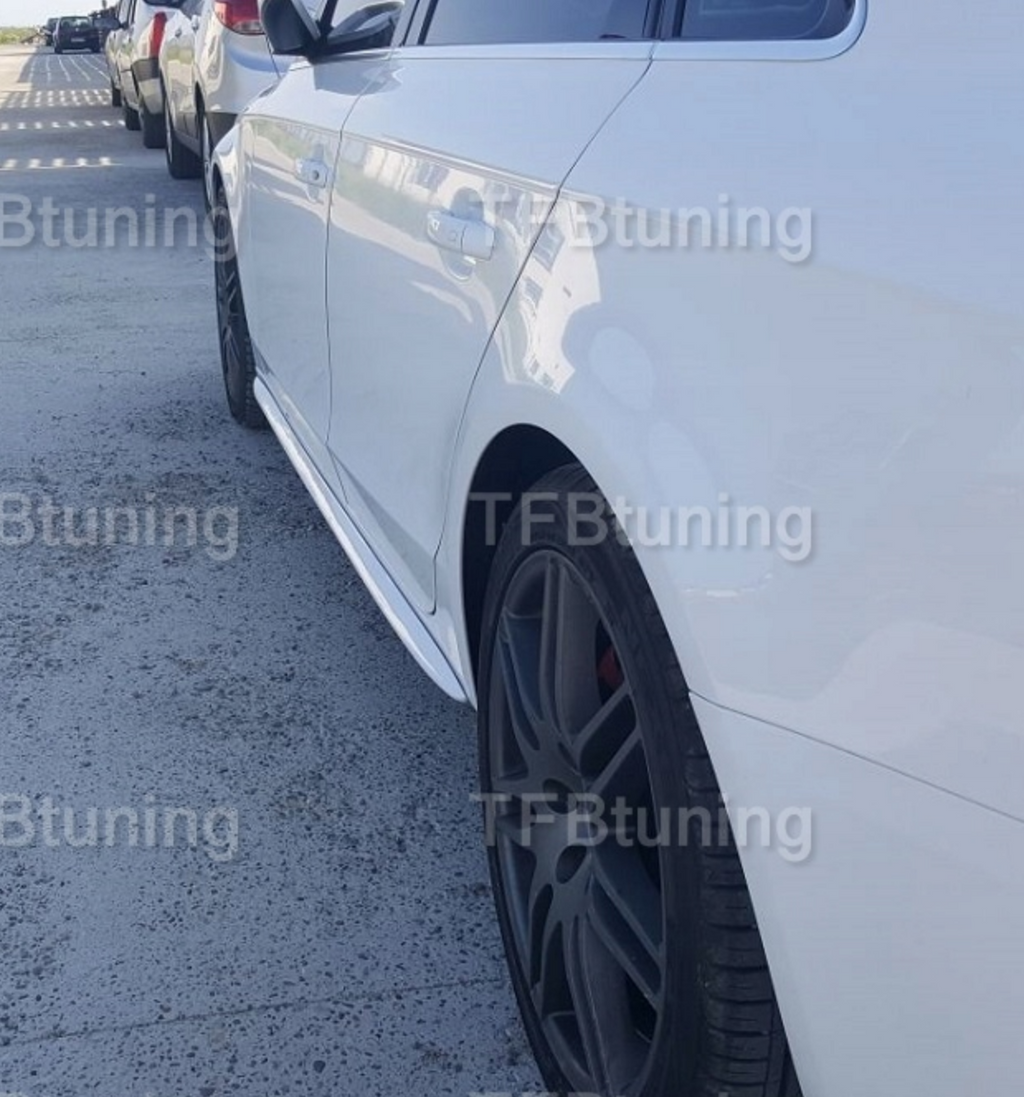 Praguri laterale AUDI A4 B8 SLINE S LINE S-LINE S4 RS4 SEDAN AVANT BREAK TFB TUNING