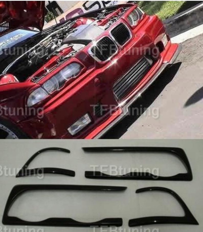Pleoape faruri BMW Seria 3 E36 SEDAN COMBI COMPACT TFB TUNING
