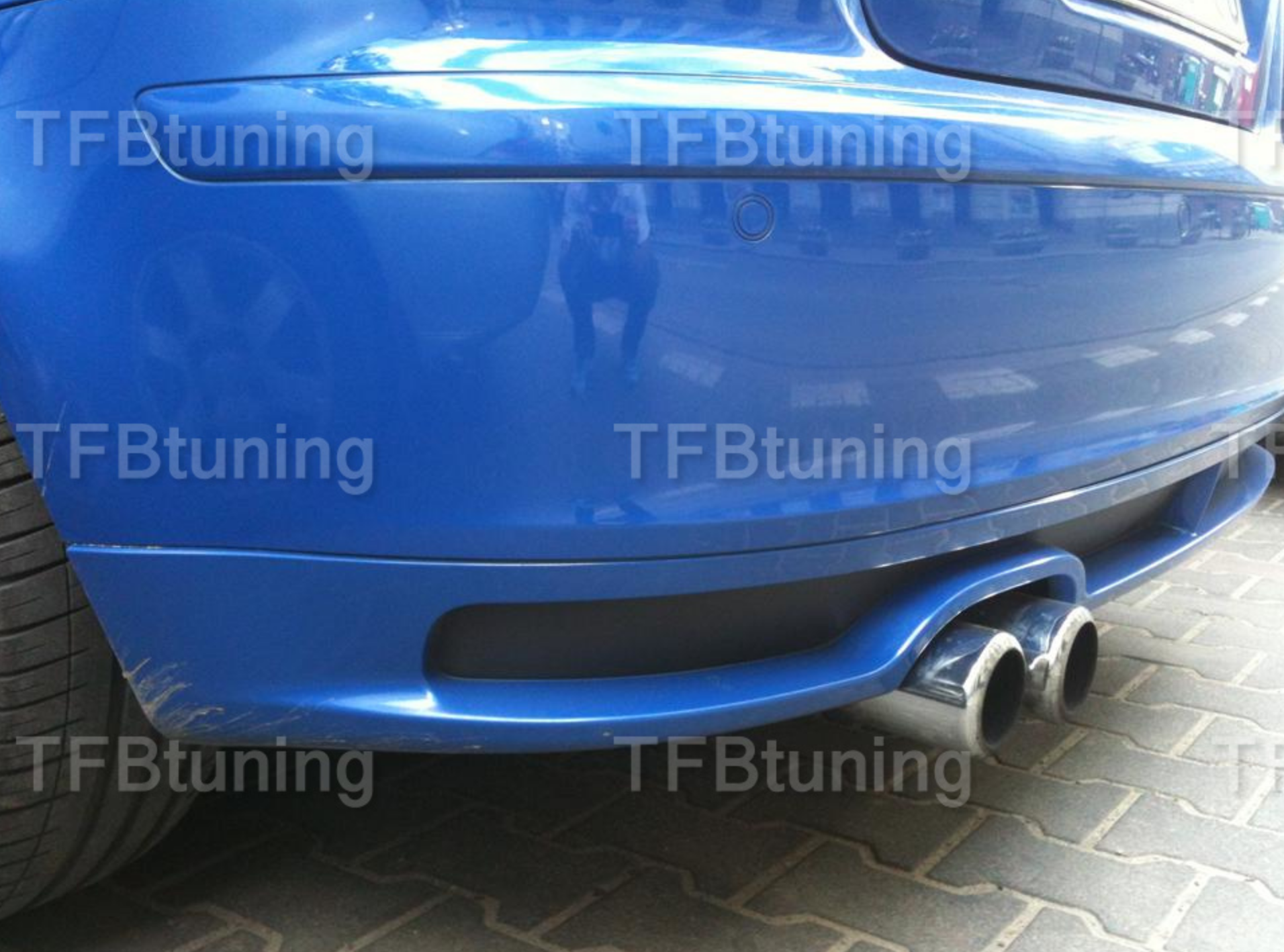 Prelungire bara spate fusta spoiler difuzor AUDI A3 8PA 05-08 5 usi SPORTBACK TFB TUNING