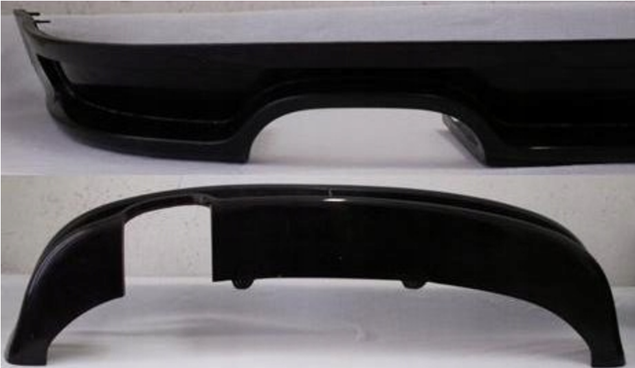 Prelungire bara spate fusta spoiler difuzor AUDI A3 8PA 05-08 5 usi SPORTBACK TFB TUNING
