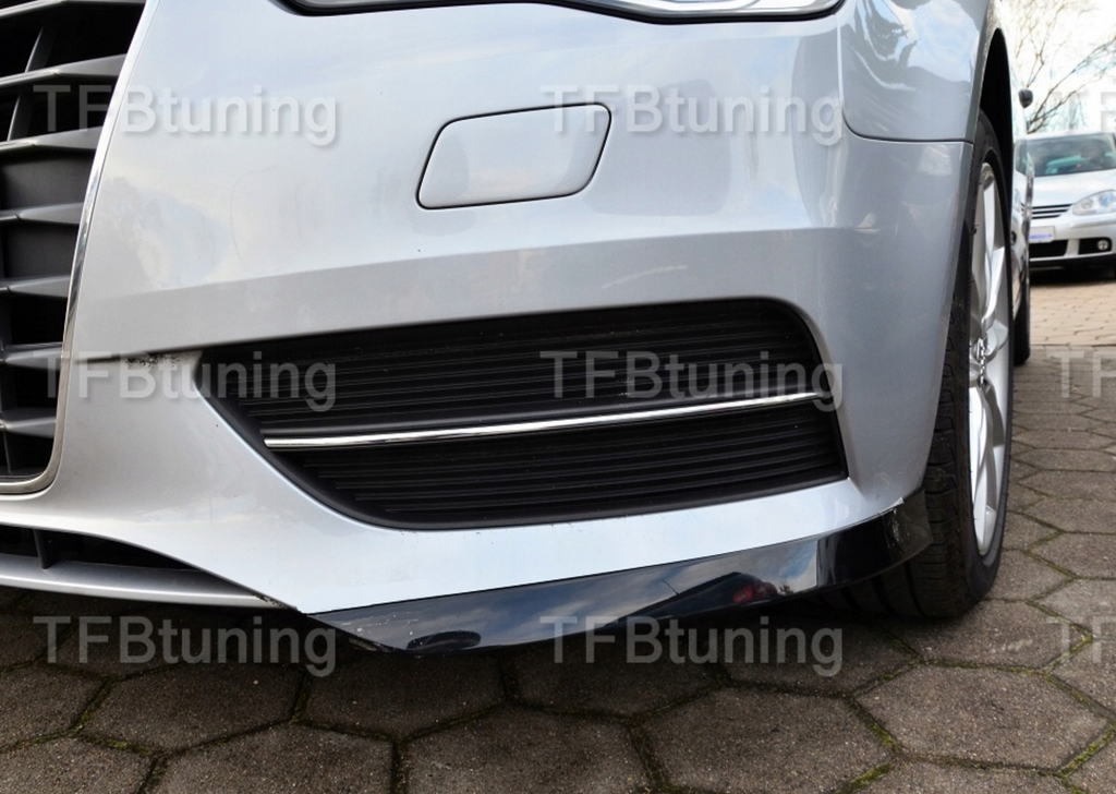 Prelungire bara fata fusta spoiler lip flapsuri AUDI A3 2012-2016 TFB TUNING