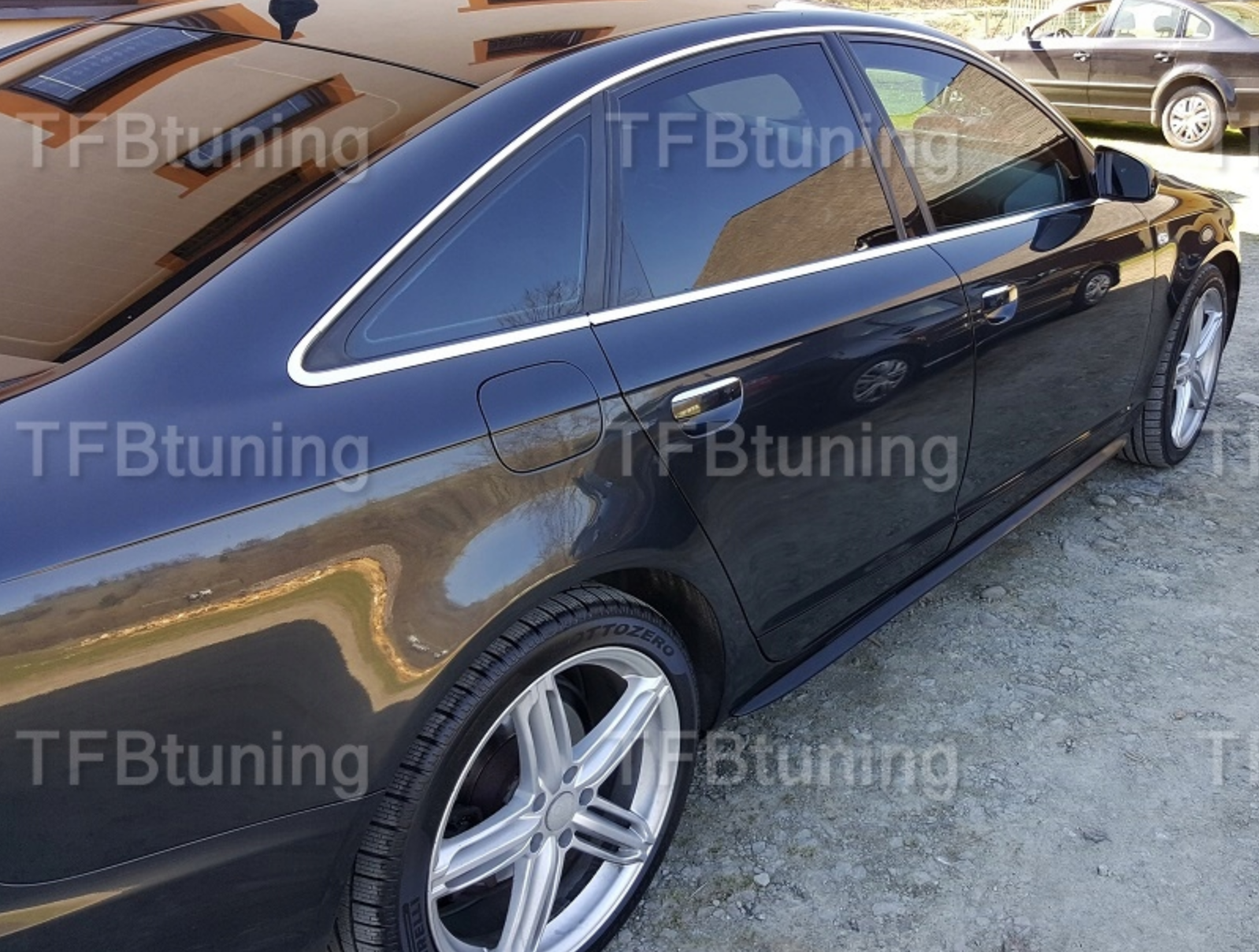 Praguri laterale AUDI A6 C6 AVANT SEDAN 2004-2011 SLINE S LINE S-LINE S6 RS6 TFB TUNING