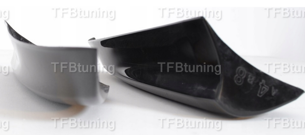 Prelungire bara spate fusta lip spoiler flapsuri coltare AUDI A4 B8 2008-2012 TFB TUNING