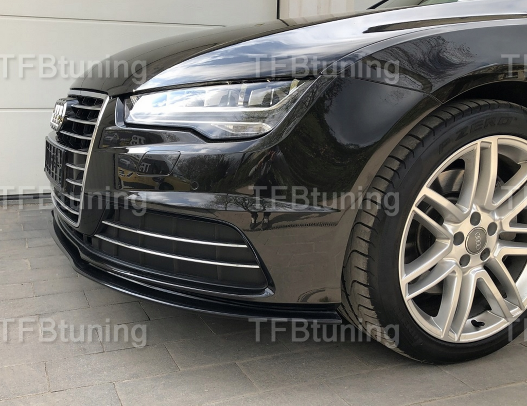 Prelungire bara fata fusta spoiler lip AUDI A7 4G 2014-2017 SLINE S LINE S-LINE S7 RS7 TFB TUNING