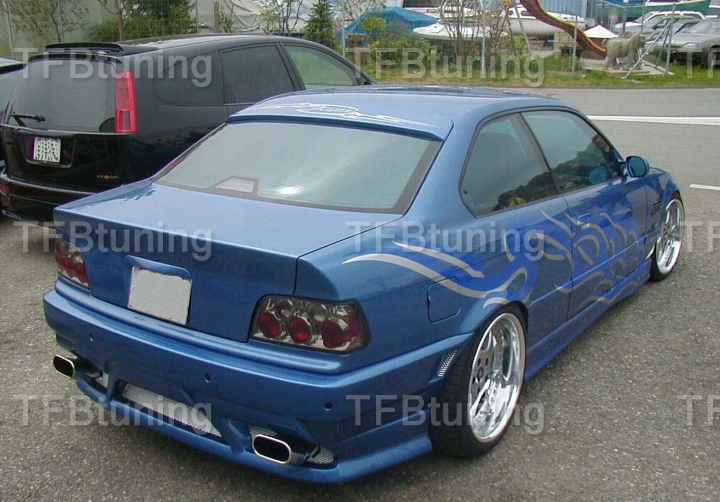 Eleron luneta BMW Seria 3 E36 COUPE TFB TUNING