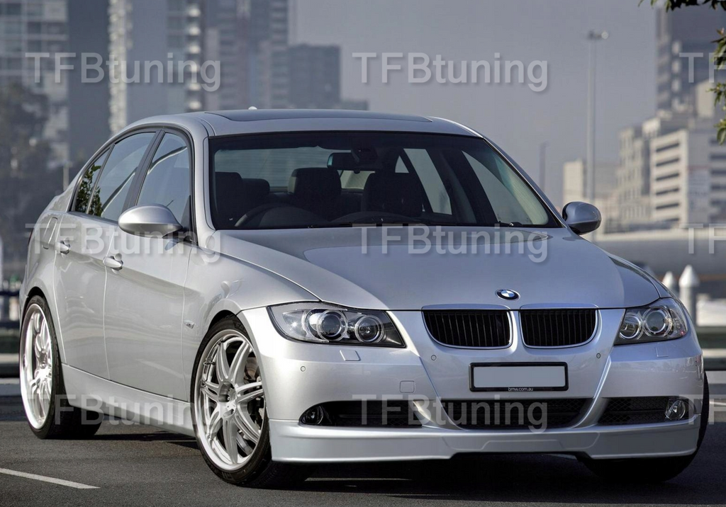 Prelungire bara fata fusta spoiler lip BMW Seria 3 E90 E91 2005-2008 TFB TUNING