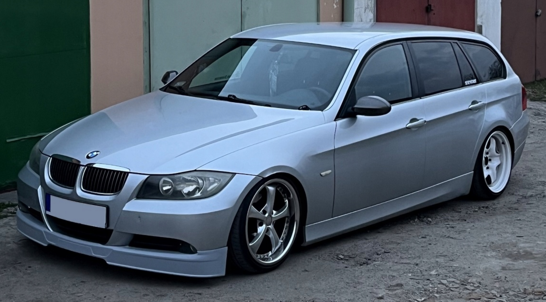 Prelungire bara fata fusta spoiler lip BMW Seria 3 E90 E91 2005-2008 TFB TUNING