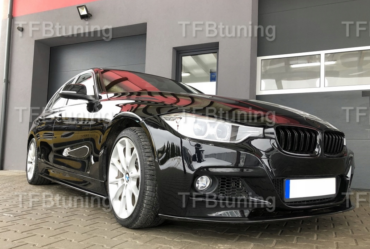 Prelungire bara fata fusta spoiler lip BMW Seria 3 F30 F31 M PACHET TFB TUNING