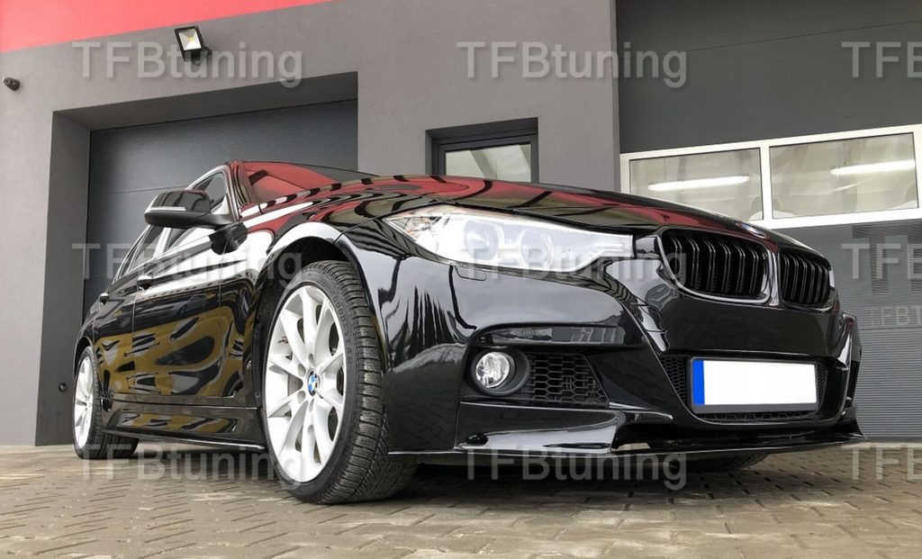 Prelungire bara fata fusta spoiler lip BMW Seria 3 F30 F31 M PACHET TFB TUNING